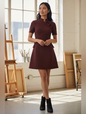 NWT Commense Bow Cutout Mini Dress – XS (Sold Out)